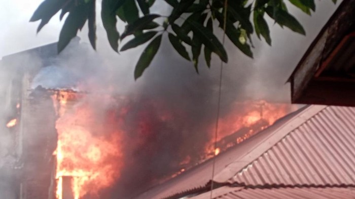 Puluhan rumah warga terbakar di Bengkulu