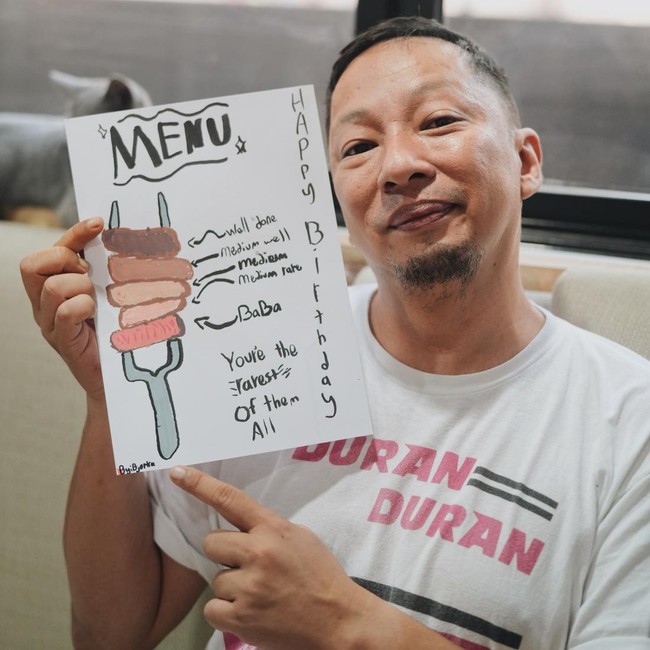 Ringgo Agus Rahman Dapat Kejutan Ultah Spesial dari Sabai dan Bjorka