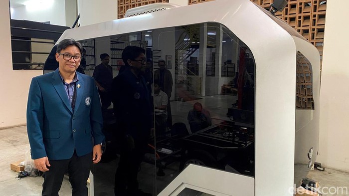 Autonomous Vehicle Adaptive/AI atau AVA ciptaan dosen ITB dan Industr