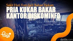 Video: Sakit Hati Foto Jadi Bahan Ejekan, Pria Kukar Bakar Kantor Diskominfo