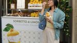 Febby Rastanty Liburan ke Italia, Pose di Colosseum hingga Cicip Affogato