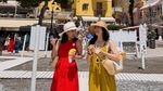 Febby Rastanty Liburan ke Italia, Pose di Colosseum hingga Cicip Affogato