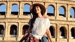 Febby Rastanty Liburan ke Italia, Pose di Colosseum hingga Cicip Affogato