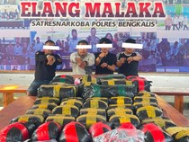 Polsek Bantan-Polres Bengkalis Bongkar Peredaran 29 Kg Sabu-122 Ribu Ekstasi