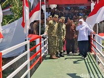 Nganjuk Jadi Wakil Jatim dalam Peresmian Jembatan Perintis Garuda