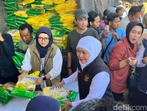 Khofifah Harap Pasar Murah Jatim Jadi Penetrasi Pengendalian Inflasi