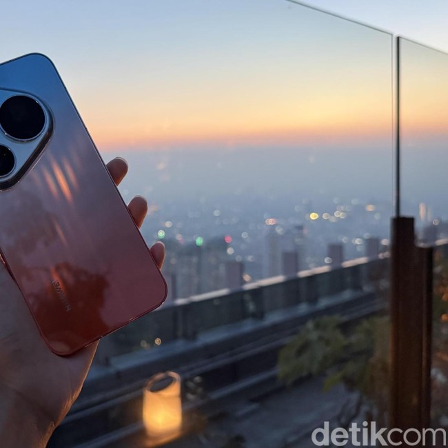Senja Jakarta dalam Jepretan Kamera Huawei Pura 90s Pro Max