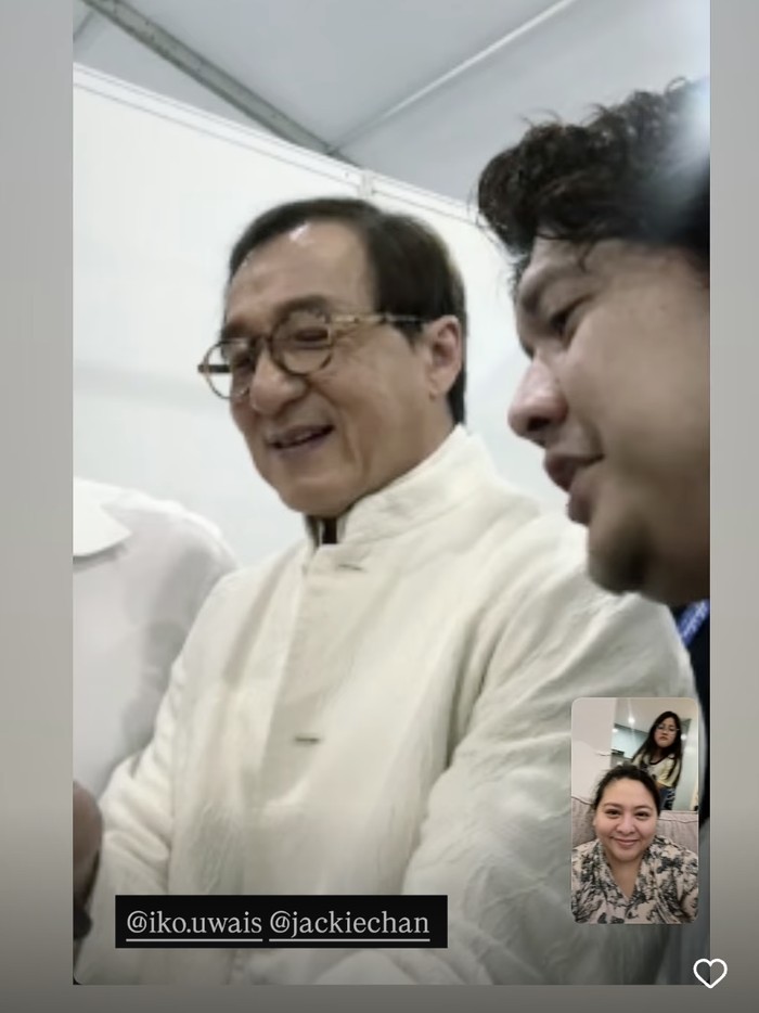 Iko Uwais dan Jackie Chan