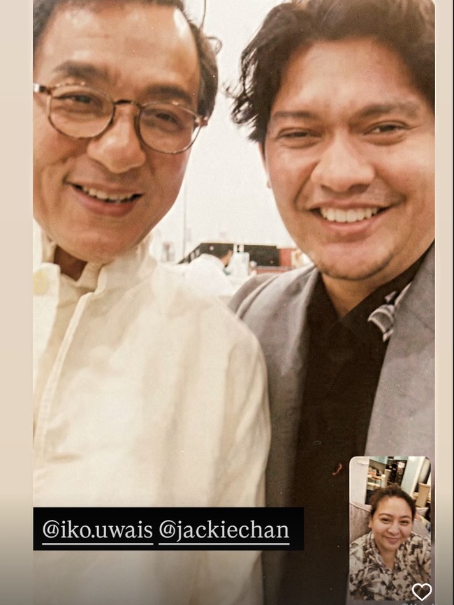 Iko Uwais Ajak Jackie Chan Video Call, Audy Happy Banget