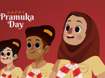 55+ Gambar Hari Pramuka ke-65 Tahun 2026 yang Lucu dan Formal, Gratis Dipakai!