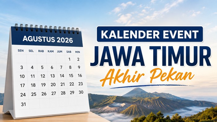 Ilustrasi kalender event Jawa Timur akhir pekan.