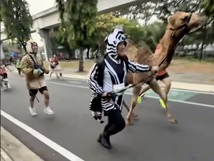 Irfan Hakim ikut Run for Animals