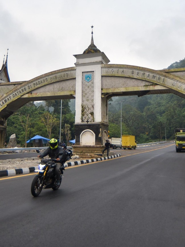 Jembatan Kembar Padang Panjang Kembali Beroperasi Usai Diterjang Bencana