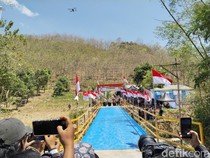 Jembatan Merah Putih Presisi di Ponorogo Buka Akses 4 Dukuh