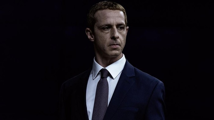Mark Zuckerberg (Jeremy Strong) in Columbia Pictures THE SOCIAL RECKONING.