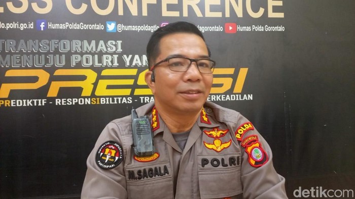 Kabid Humas Polda Gorontalo Kombes Marupa Sagala.