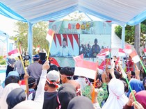 Prabowo Resmikan 3.395 Jembatan-3.000 Sumber Air Bersih Dibangun TNI-Polri