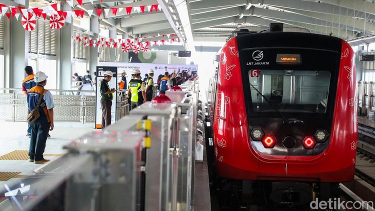 LRT Jakarta Fase 1B Hampir Rampung, Jalur Velodrome-Manggarai Segera Terhubung