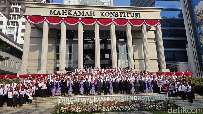 Mahkamah Konstitusi (MK) akan membuat Digital Constitutional Court untuk mempermudah akses bagi masyarakat. (Taufiq/detikcom).