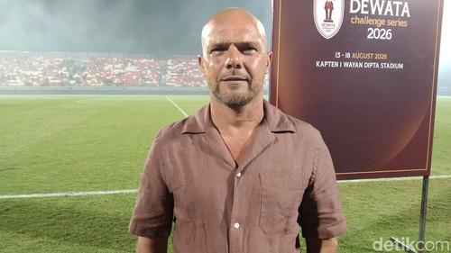 Pelatih Bali United Johnny Jansen.