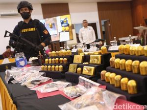 Penyelundupan Emas 17,43 Kg Terbongkar, Disembunyikan dalam Tubuh