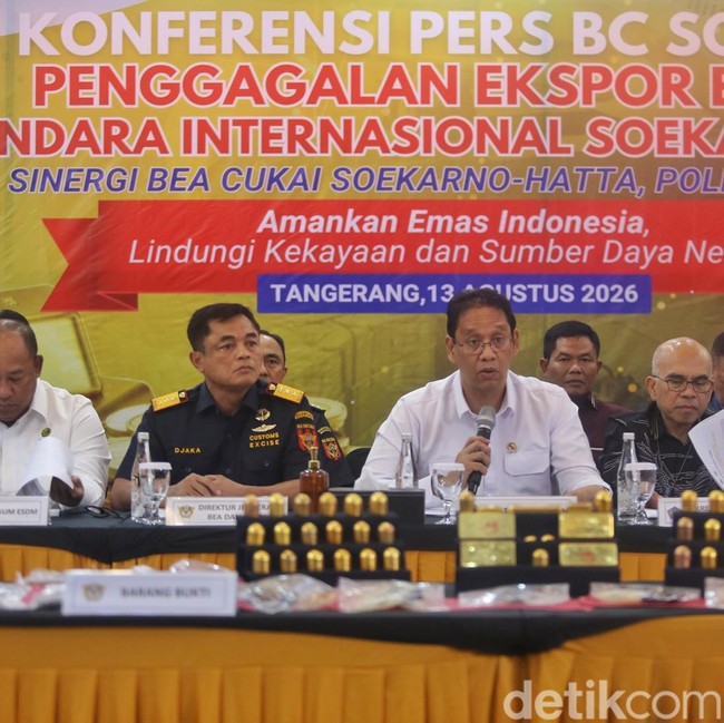 Bea Cukai Gagalkan Penyelundupan Emas 17,43 Kg