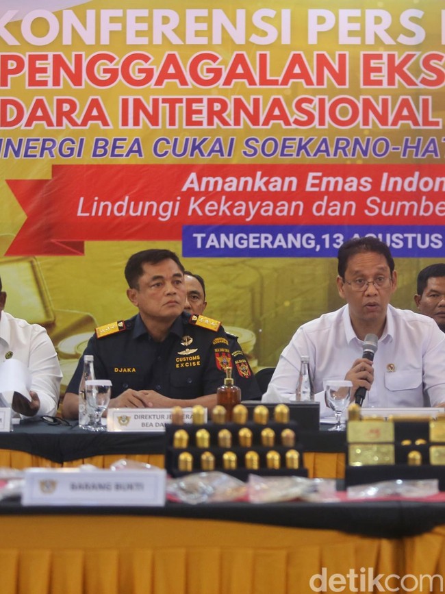 Bea Cukai Gagalkan Penyelundupan Emas 17,43 Kg