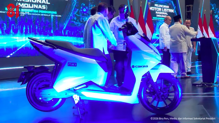 Peresmian motor listrik nasional