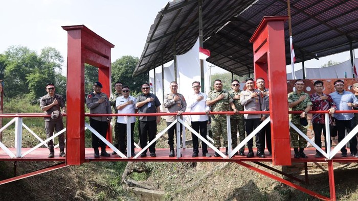 Permudah Akses Warga, Polda Sumsel Bangun 81 Jembatan Merah Putih Presisi