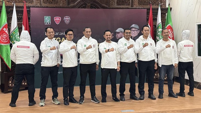 PKB melalui organisasi sayapnya, Panji Bangsa, membentuk Satuan Tugas (Satgas) Prabowonomics Panji Bangsa, di kantor DPP PKB, Jakarta Pusat, Kamis (13/8/2026).