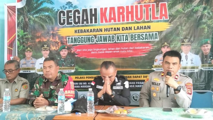 Polisi ingatkan warga untuk cegah karhutla