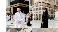 Kalau Rafathar sekolah kan, kalau Lilly memang belum. Nanti insyaallah kita bawa semuanya umrah lagi, ungkap Raffi Ahmad di studio FYP, Trans7, kemarin. Foto: dok instagram Raffi Ahmad