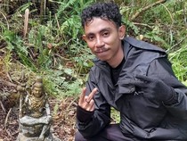Viral Patung Dewa Hindu Ditemukan Pendaki di Puncak Gunung Ile Mandiri