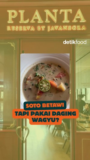 Nikmatnya Soto Betawi Pakai Daging Wagyu di Restoran Ini 
