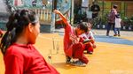 Serunya Lomba HUT RI Murid SDN Sungai Bambu di Tanjung Priok