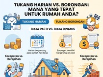 Tukang Harian Vs Borongan, Pilih Mana buat Bangun Rumah?