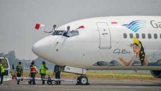 Garuda Siapkan Reschedule-Refund Tiket Penumpang Imbas Bandara Tutup