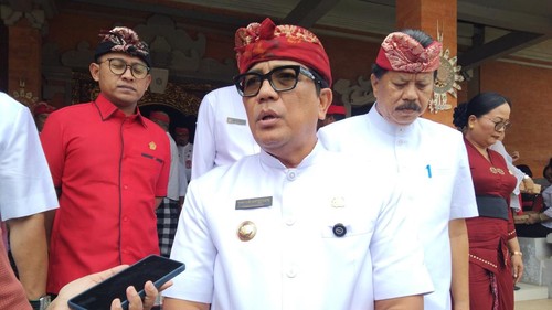 Bupati Tabanan, I Komang Gede Sanjaya. (Krisna Pradipta/detikBali)