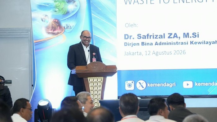 Direktur Jenderal Bina Administrasi Kewilayahan (Bina Adwil) Kemendagri Safrizal ZA