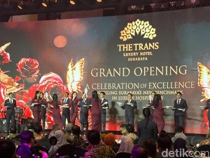 Grand Opening The Trans Luxury Hotel Surabaya Berlangsung Meriah