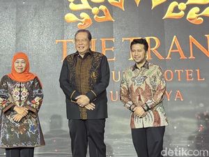 Kesan Khofifah-Emil Nikmati The Trans Luxury Hotel Surabaya
