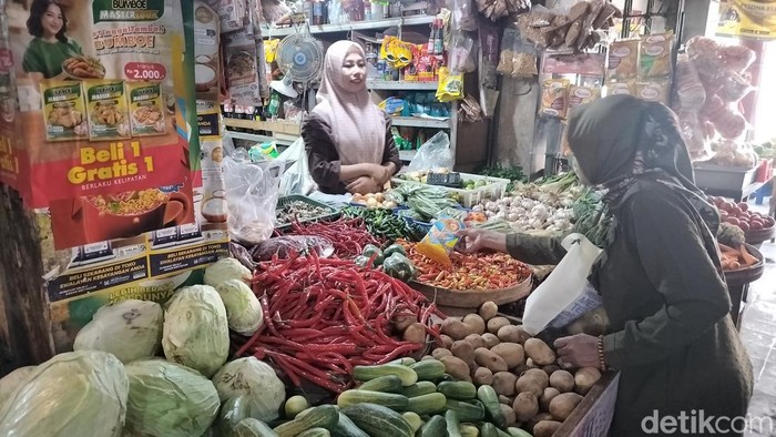 Harga komoditas dan daging sapi di Pasar Kepanjen Malang