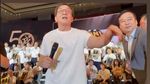 Momen Jackie Chan Panggil dan Ajak Iko Uwais Maju ke Panggung