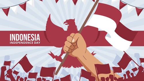 Ilustrasi Poster HUT Kemerdekaan Indonesia 2026