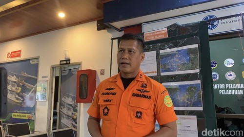 Kepala SAR Mataram, Muhammad Hariyadi saat ditemui di Pelabuhan Lembar, Jumat (14/8/2026).