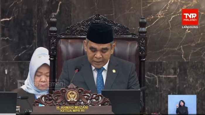 Ketua MPR Ahmad Muzani
