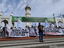 9 Bulan Berlalu, Massa Nilai Penanganan Bencana di Aceh Lambat
