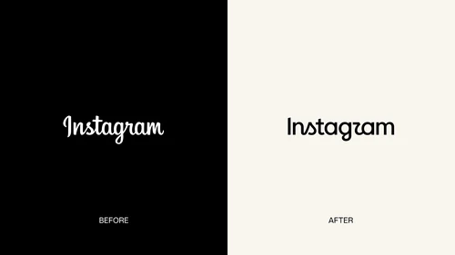 Logo baru Instagram