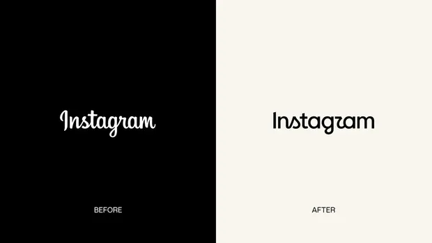 Logo baru Instagram