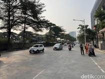 Massa Demo di OT Building Jakbar Bubar, Lalin Lancar